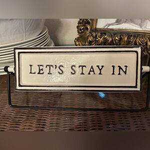 Hearth & Hand Rotating Enamel Sign